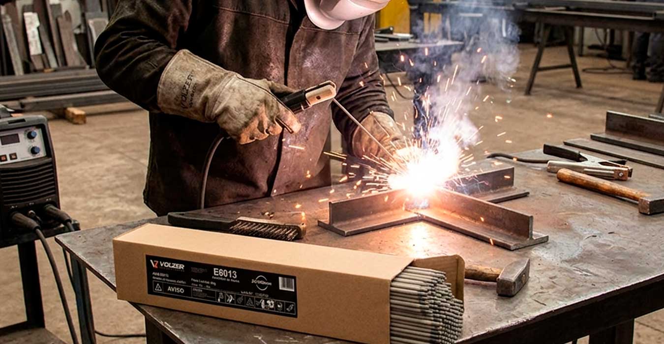 Eletrodos Aço Carbono Volzer: Aplicações Industriais e Alta Performance