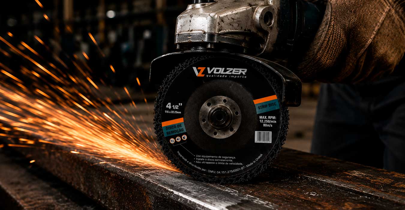 Discos de Corte Volzer: Mais Durabilidade e Longa Vida Útil